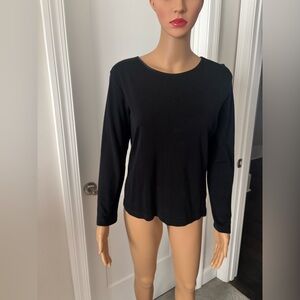 Black Long Sleeve Top
